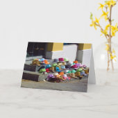 Petten naar je creditcard kaart (Gele Bloem)