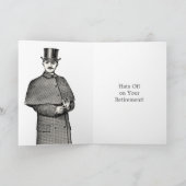 Petten naar je pensionering gefeliciteerd kaart (Binnen)