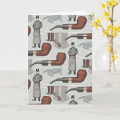 Petten naar je pensionering gefeliciteerd kaart (Gele Bloem)