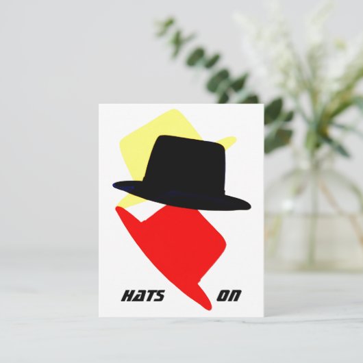 PETTEN OP BUITENLANDSE PARTIJ nodigen Uitnodiginge Kaart (Staand voorkant)