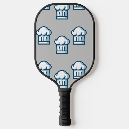 Petten op grijs pickleball paddle (Voorkant)