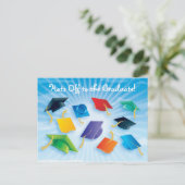 Petten op naar de Afstuderen! Aankondigingskaart (Staand voorkant)