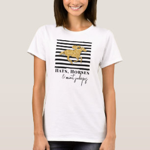 Petten, Paarden en Mint Juleps T-shirt
