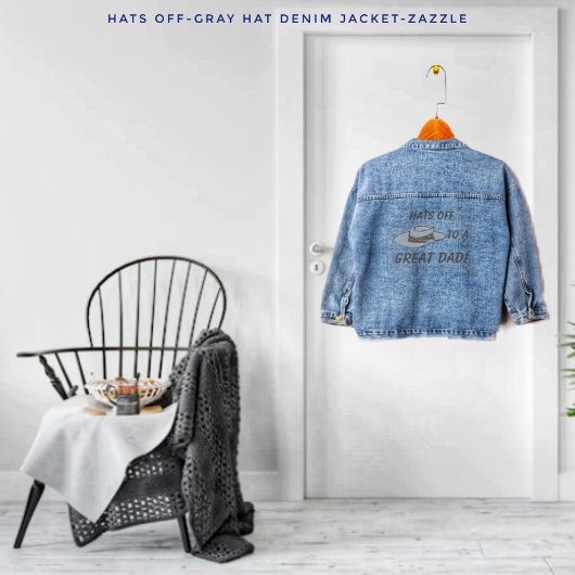 Petten Pet uit de grijze zone Denim Jacket