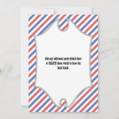 Petten, snorren en brillen 21e verjaardag kaart (Achterkant)