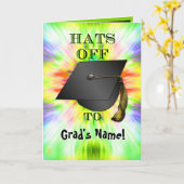 Petten uit! (Afstuderen Kaart) Kaart (Gele Bloem)