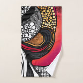 Petten uit bad handdoek (Handdoek)