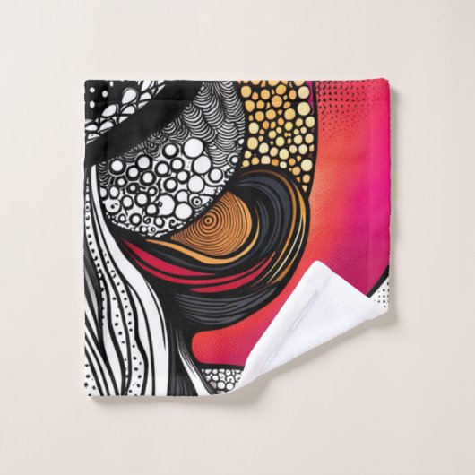 Petten uit bad handdoek (Wasdoekje)