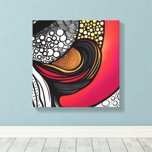 Petten uit canvas afdruk (Insitu (Houten vloer))