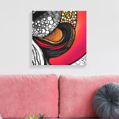 Petten uit canvas afdruk (Insitu (Woonkamer))