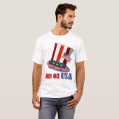 Petten uit de Verenigde Staten T-shirt (Voorkant volledig)