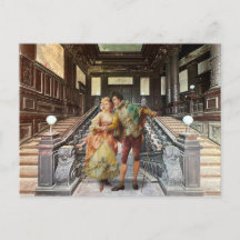 Petten uit! Feestdagen briefkaart