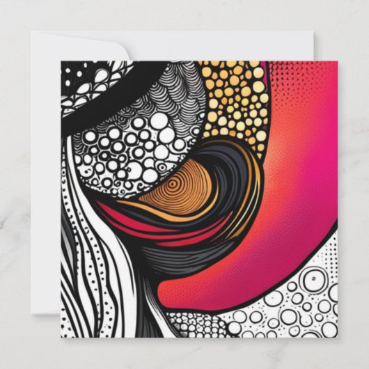 Petten uit feestdagenkaart (Voorkant)