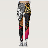 Petten uit leggings (Voorkant)