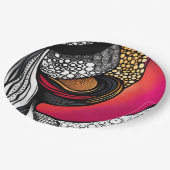 Petten uit papieren bordje (Gekanteld)