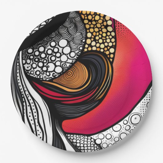 Petten uit papieren bordje (Voorkant)