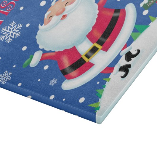 Petten uit voor kerstverlichting snijplank (Hoek)