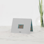 Petten van afstuderen western boerderij rustiek af (Achterkant)