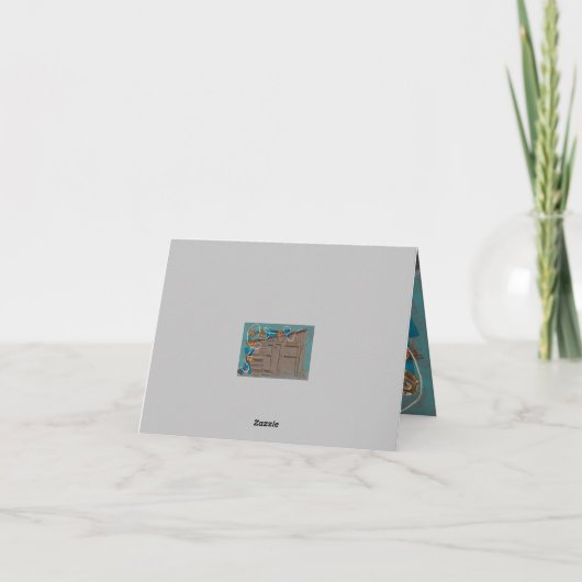 Petten van afstuderen western boerderij rustiek af (Achterkant)