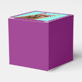 Petten van Alpaca Wearing Party Bedankdoosjes (Voorkant Zijde)