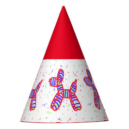 Petten van ballonvaarders die partij zijn bij papi feesthoedjes