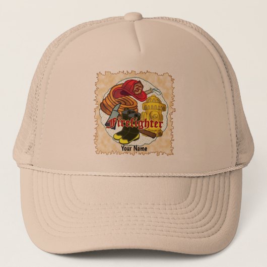 Petten van brandweergereedschap (Voorkant)