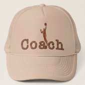 Petten van coach Basketball Flat Bill (Voorkant)