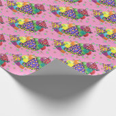 Petten van de Birthay Party Cadeaupapier (Hoek)