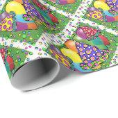 Petten van de Birthay Party Cadeaupapier (Rol Hoek)