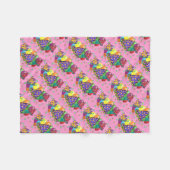 Petten van de Birthay Party Fleece Deken (Voorkant (Horizontaal))