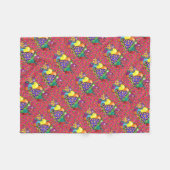 Petten van de Birthay Party Fleece Deken (Voorkant (Horizontaal))