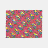 Petten van de Birthay Party Fleece Deken (Voorkant (Horizontaal))