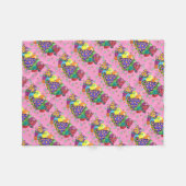 Petten van de Birthay Party Fleece Deken (Voorkant (Horizontaal))