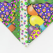 Petten van de Birthay Party Fleece Deken (Hoek)