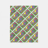 Petten van de Birthay Party Fleece Deken (Voorkant)