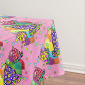 Petten van de Birthay Party Tafelkleed (Voorbeeld)