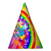 Petten van de Birthday Party Rainbow HAMbyWG Feesthoedjes (Rechts)
