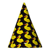 Petten van de Gele Duck Party Feesthoedjes (Rechts)