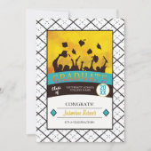 Petten van de Graduation Party ID893 Kaart (Voorkant)