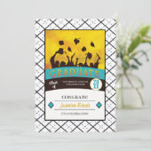 Petten van de Graduation Party ID893 Kaart (Staand voorkant)