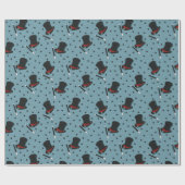 Petten van de Magicans, Magische Wanden en Sterren Cadeaupapier (Vlak)