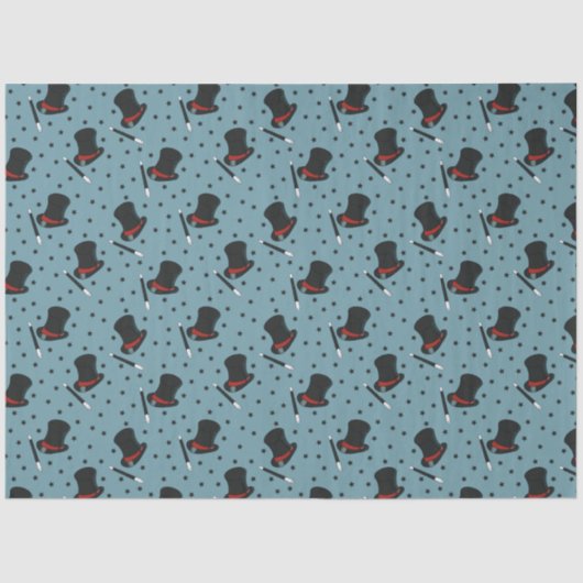 Petten van de Magicans, Magische Wanden en Sterren Tissuepapier (Voorkant)