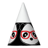 Petten van de Panda-Beer - het Beer van de Cartoon Feesthoedjes (Rechts)