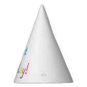 petten van de partij "21st Birthday" Feesthoedjes (Rechts)