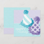 Petten van de partij kaart (Voorkant / Achterkant)