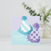 Petten van de partij kaart (Staand voorkant)