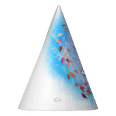 Petten van de winterpartij feesthoedjes (Links)