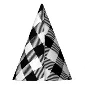 Petten van de winterwitte buffelpartij feesthoedjes (Achterkant)