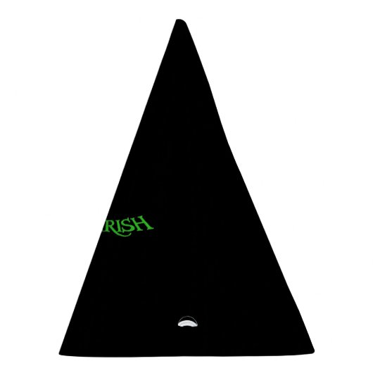 Petten van de zwarte Ierse partij Feesthoedjes (Rechts)