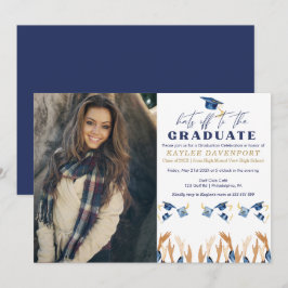 Petten van Graduation party fotouitnodiging